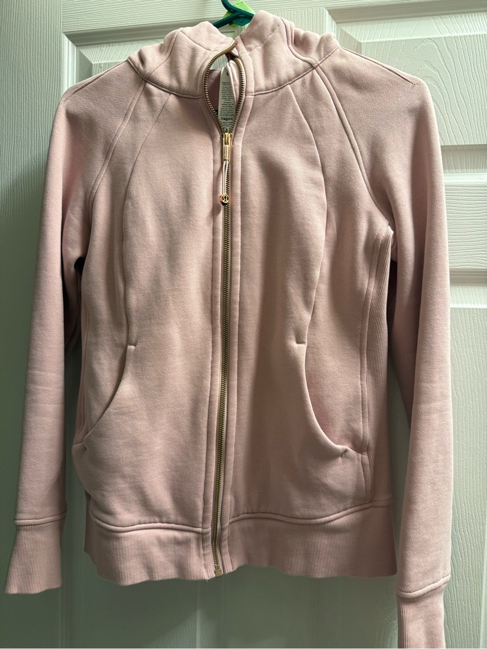 Authentic lululemon Light Pink Full-Zip scuba Jacket
